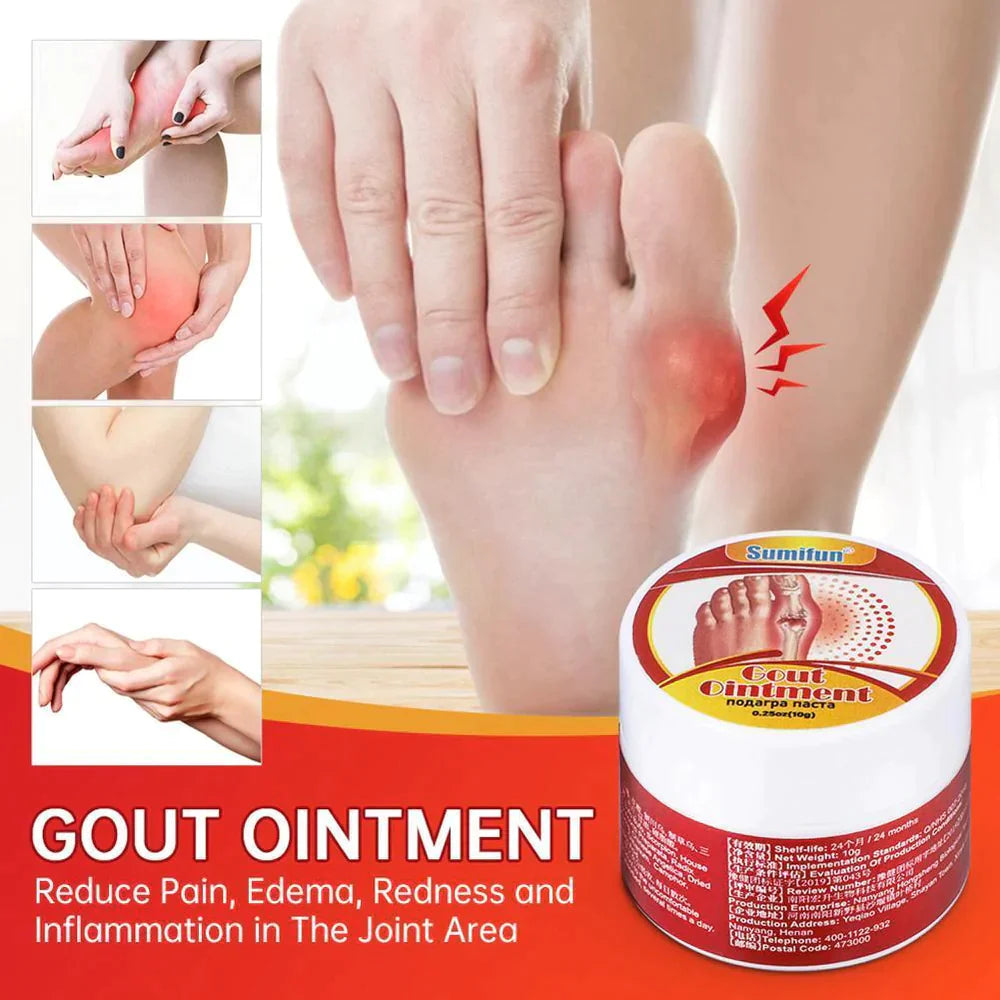 GOUT REMOVAL OINTMENT - NOW IN INDIA (4.9 ⭐⭐⭐⭐⭐ REVIEWS)