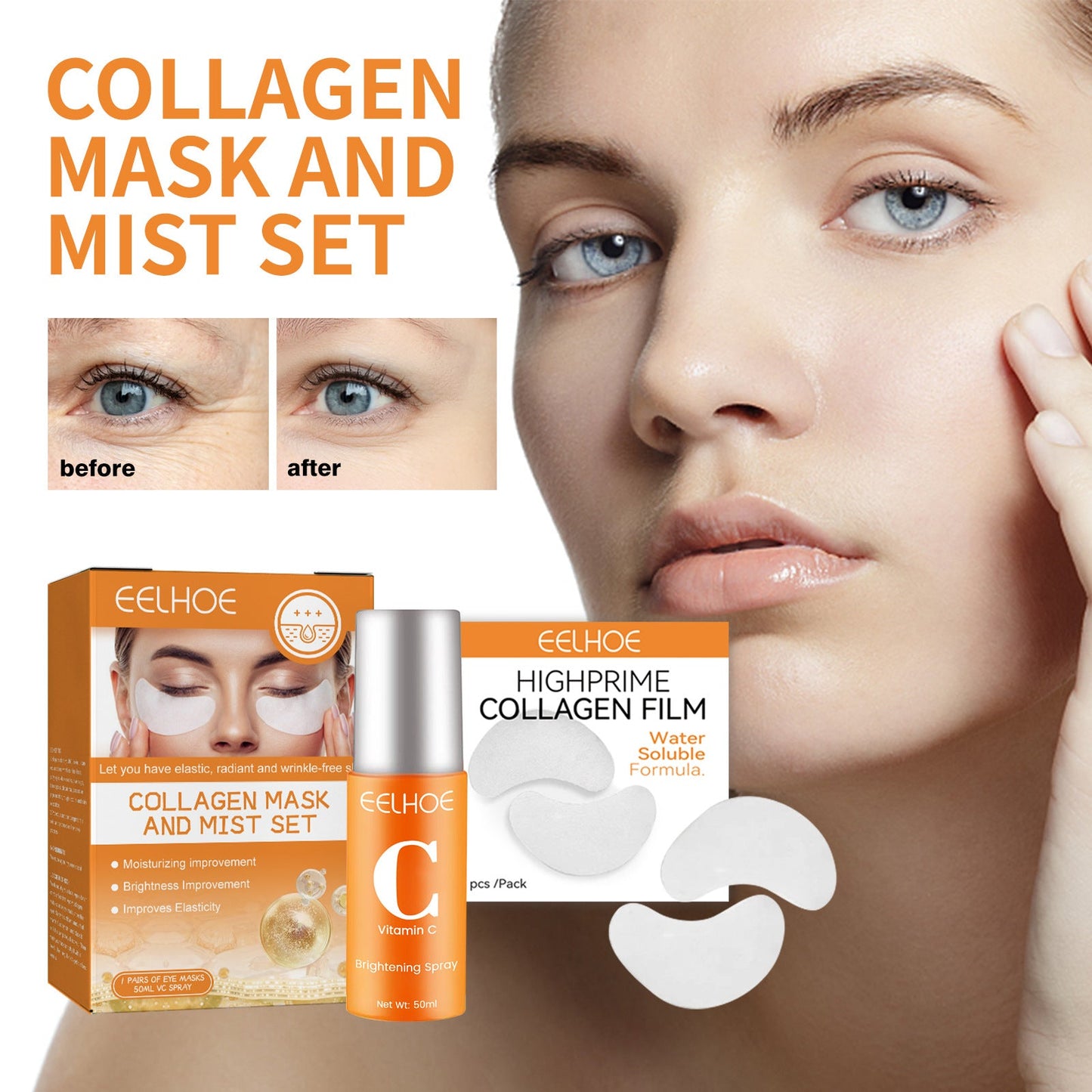 EELHOE™ Pureskin Korean Soluble Collagen Film