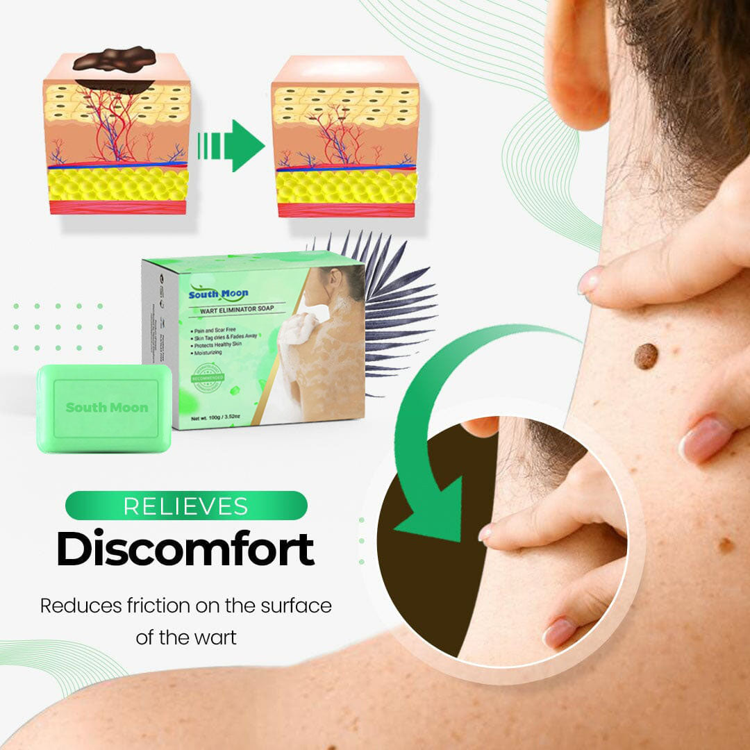 🧼South Moon  Wart Eliminator Soap