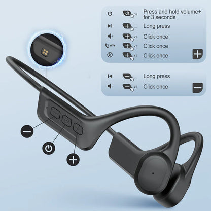🎧Bone conduction Bluetooth headphones