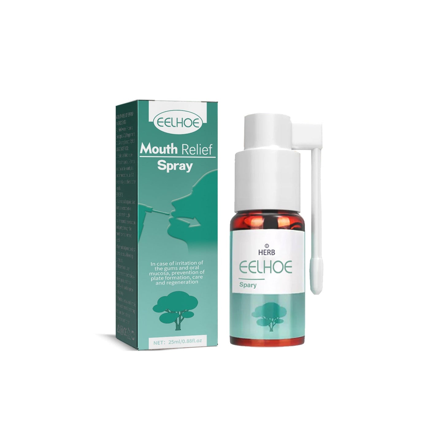 EELHOE™ Mouth Bleeding/Mouth Ulcers/Lymphatic Cell Hyperplasia at the Base of the Tongue/Oral Disease Treatment Spray